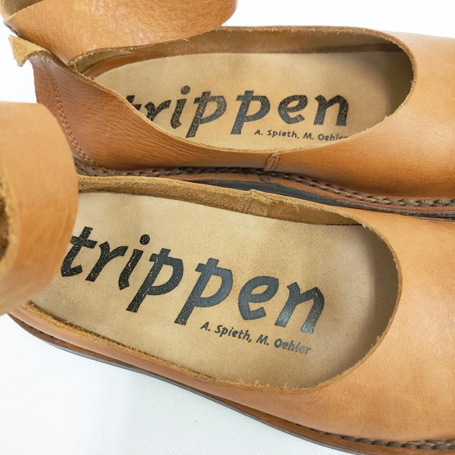 trippen（トリッペン） アンクルストラップ 37サイズ レザー 革 