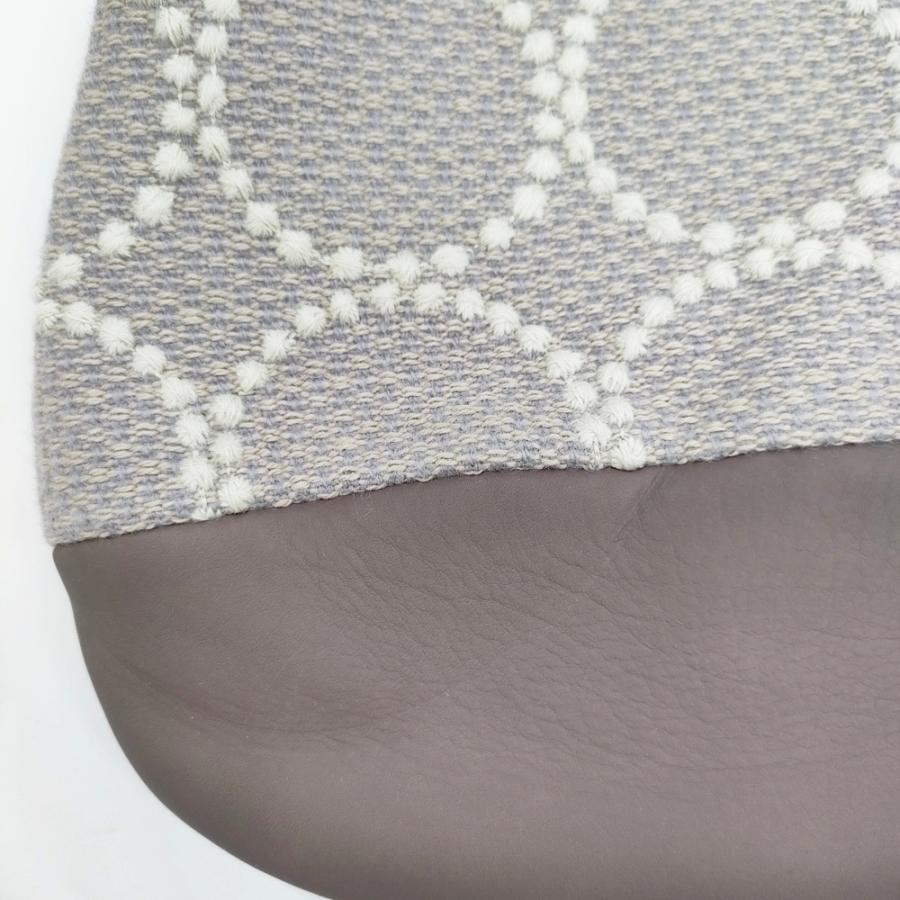 mina perhonen cuddle bag tambourine カドルバッグ レザー 牛革 ハンドバッグ グレー ブラウン ミナペルホネン 6-0114G 278831