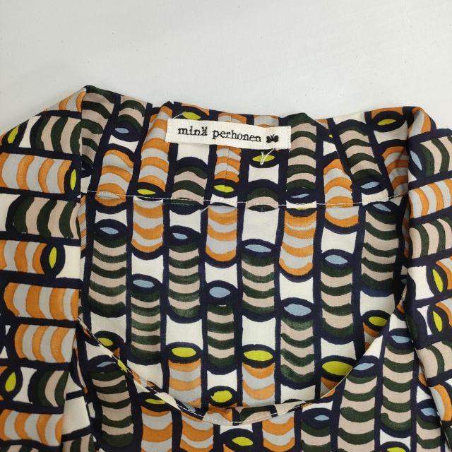 mina perhonen bonbon コットン ドルマン ボウタイ 定価39900円 サイズ36 ra3034 ワンピース マルチカラー ミナペルホネン 6-0416M 279024_2