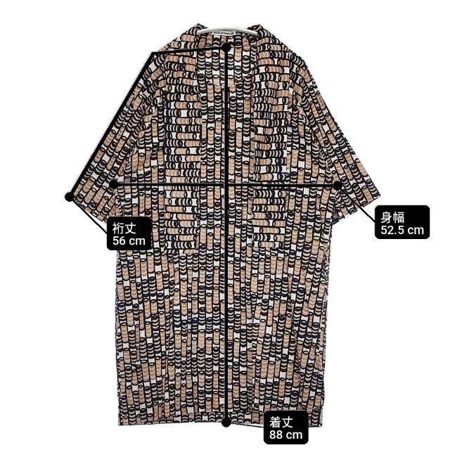mina perhonen bonbon コットン ドルマン ボウタイ 定価39900円 サイズ36 ra3034 ワンピース マルチカラー ミナペルホネン 6-0416M 279024_5