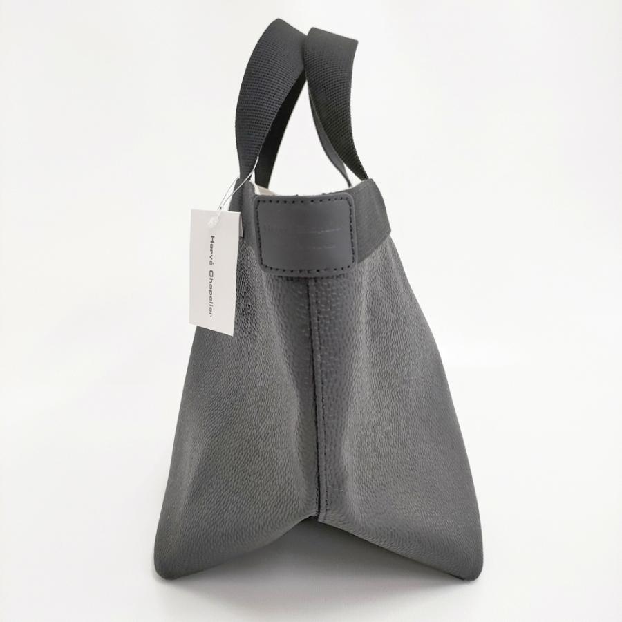 Herve Chapelier 新品 707GP リュクス舟型トートM ノワール×ノワール
