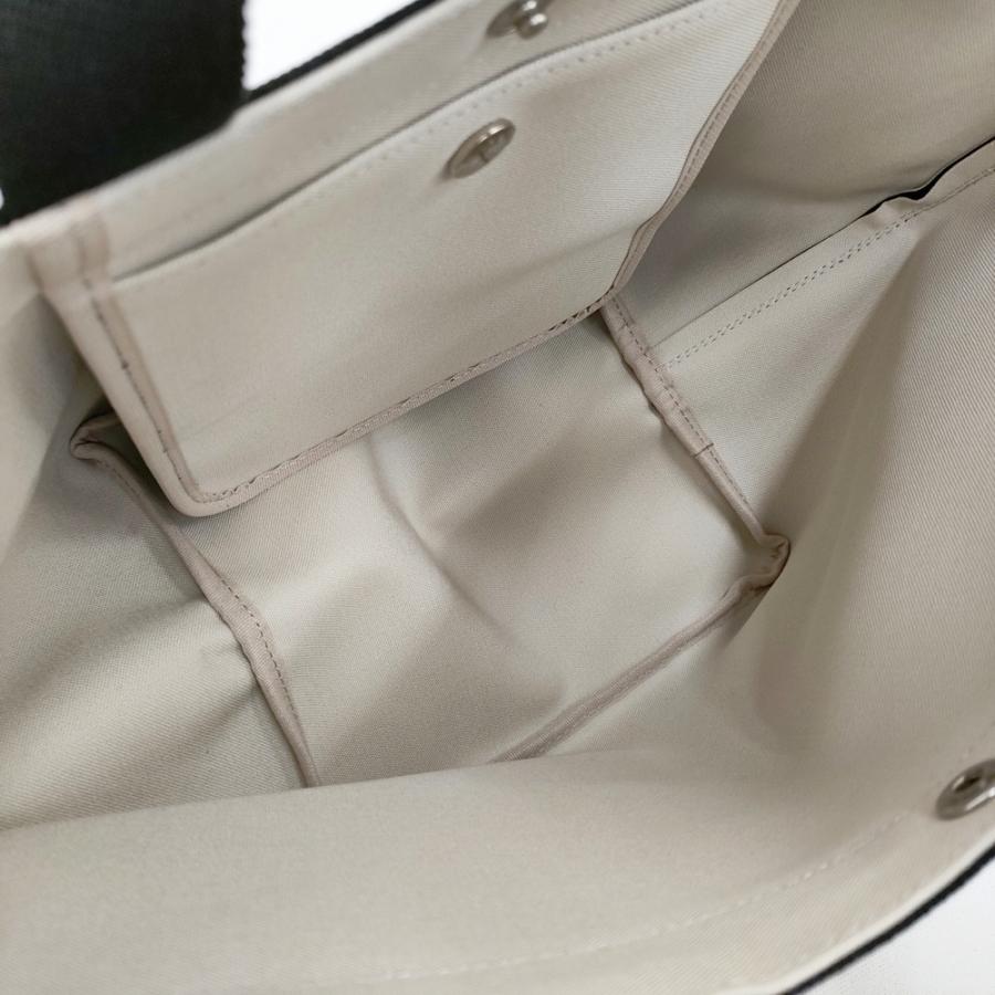 Herve Chapelier 新品 707GP リュクス舟型トートM ノワール×ノワール