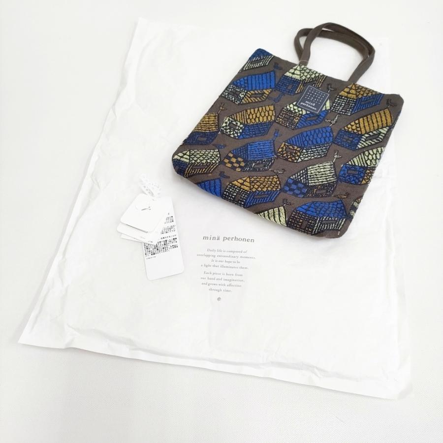 minä perhonen ミナペルホネン village 　トーストバッグ mina perhonen（ミナペルホネン） mina perhonen village toast bag