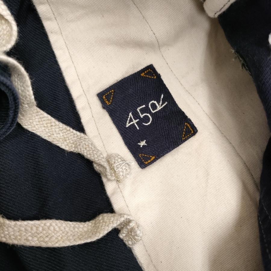 45R/45rpm ビオードサージの908ペグトップパンツ サイズ1 定価52800円 ネイビー フォーティーファイブアールピーエム 6-0112G 279403_2