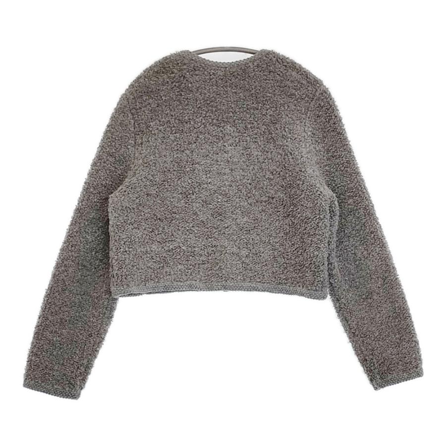 MACPHEE（マカフィー） ムートン クルーネックカーディガン 定価30800