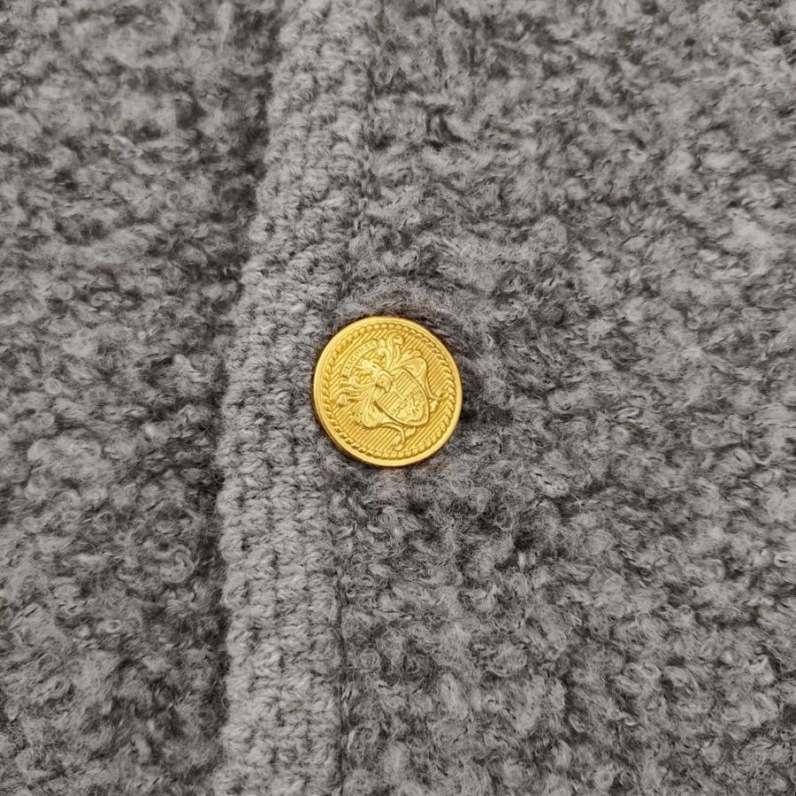 MACPHEE（マカフィー） ムートン クルーネックカーディガン 定価30800