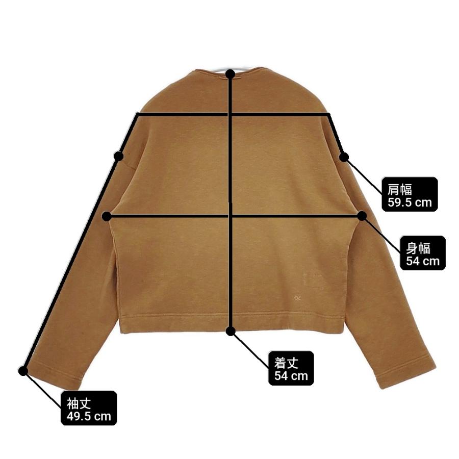 【極美品】45R 裏毛の17色四角カーディガン WOMEN 定価24200円 45R（フォーティファイブアール） 45R/45rpm 50870333 裏毛の17色四角