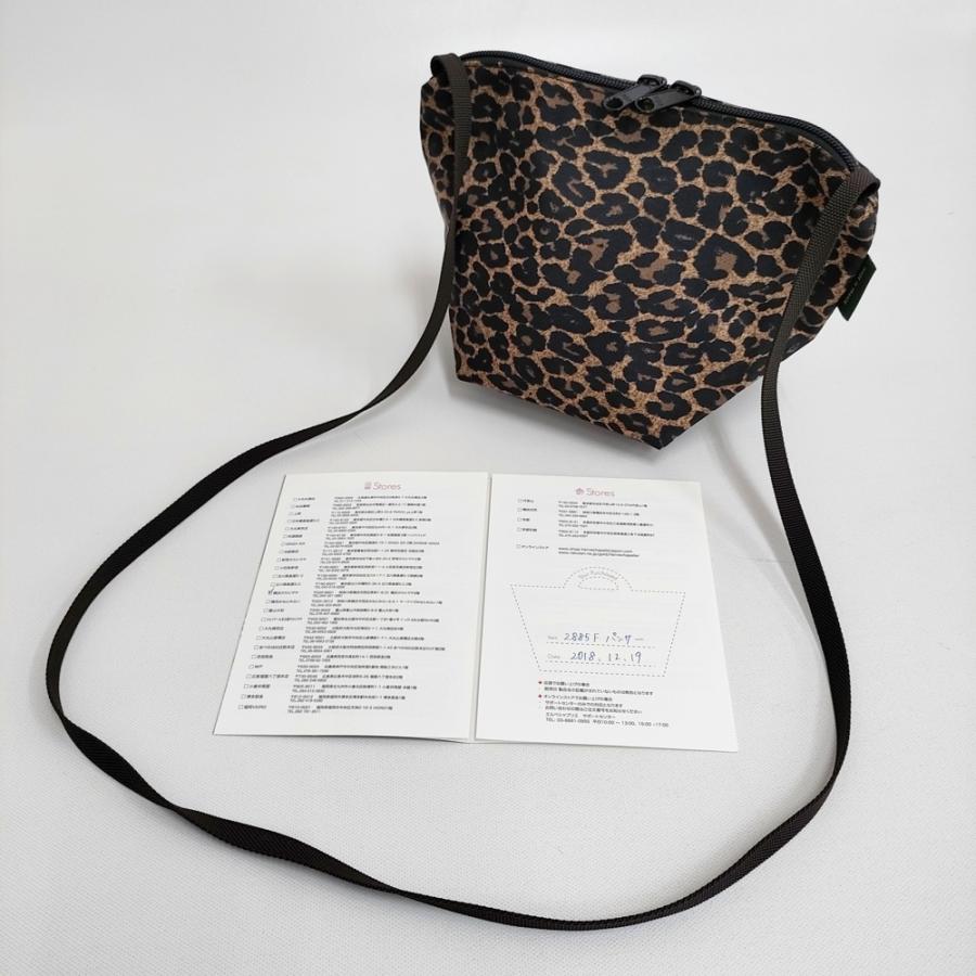 Herve Chapelier 2885F ナイロン舟型ショルダーバッグS パンサー 