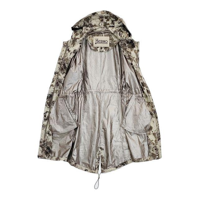 Herno カモフラ柄 モッズコート PA0027D-13377P-1194 ジャケット ベージュ ヘルノ 6-0416M 280090_2