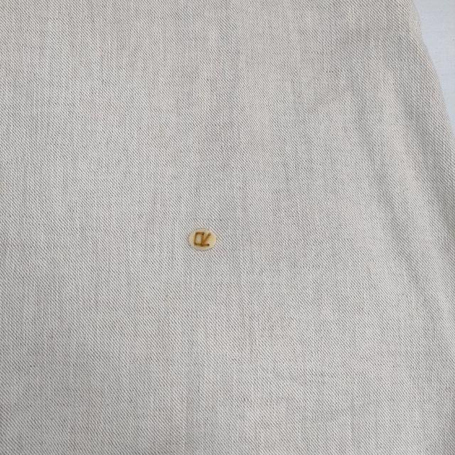 45R/45rpm 綿麻ざっくりデニムの刺繍ドレス 定価82500円 ワンピース ベージュ フォーティーファイブアールピーエム 6-0416M 280389_4