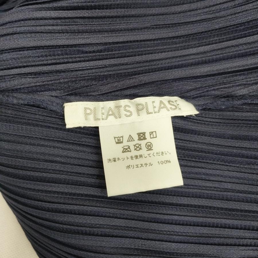 PLEATS PLEASE ISSEY MIYAKE プリーツ 襟付きワンピース サイズ3