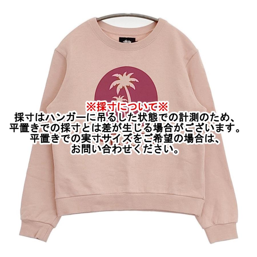 STUSSY（ステューシー） ヤシの木 プリント ロゴ サイズM クルーネック 