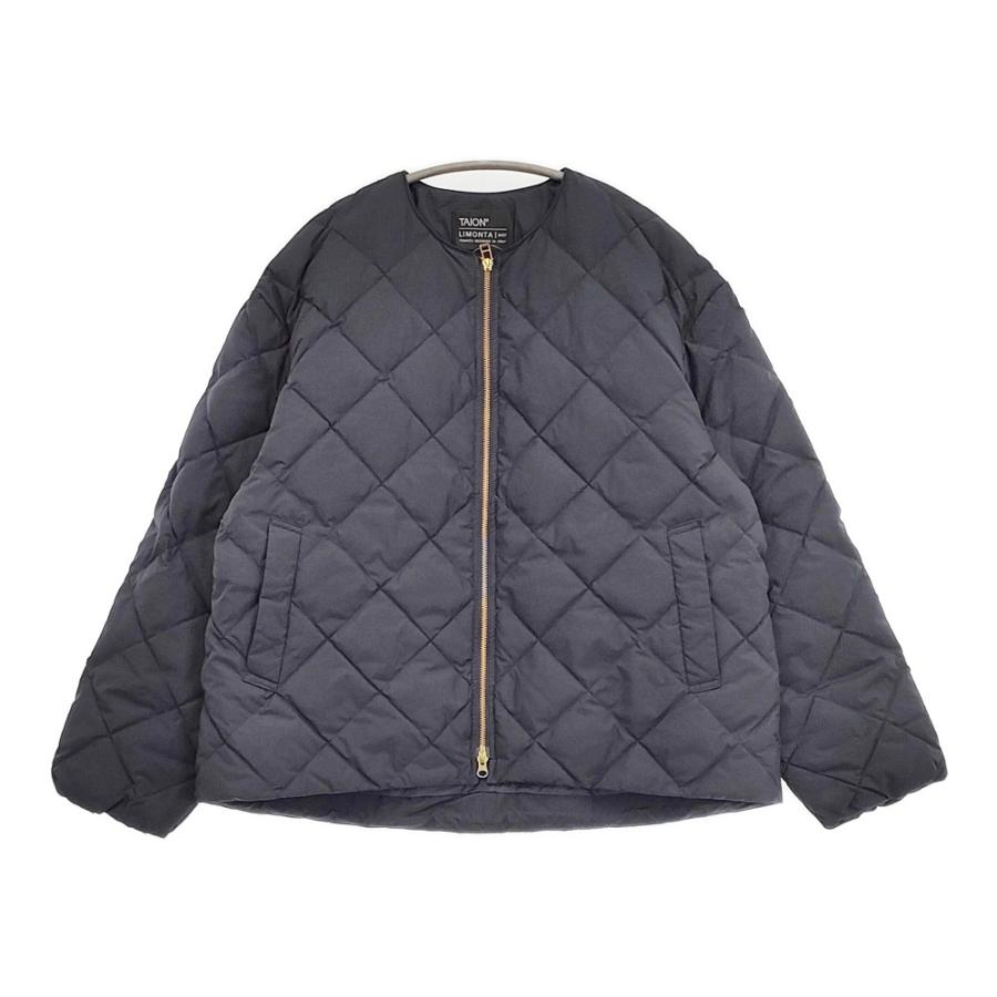 TAION/UNFILO キルティングダウンショート丈ブルゾン 定価19900円 XL