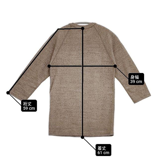HOLLYWOOD RANCH MARKET HRM ラグランスリーブ 七分袖 Tシャツ 