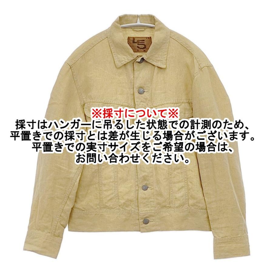 45R 美品 リネンシャンブレー馬比古 2 ベージュ 【公式通販】