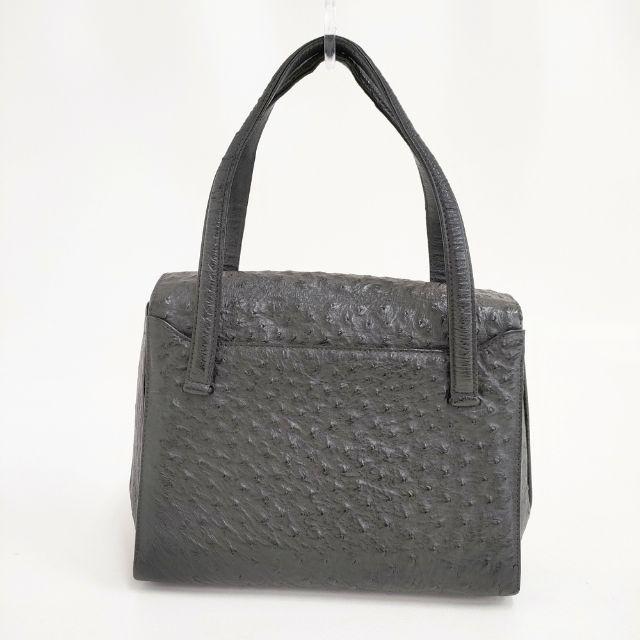 GUCCI（グッチ） オールドグッチ オーストリッチ レザーハンドバッグ 