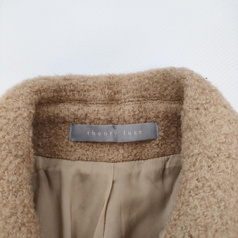 theory luxe ULLI BOUCLE ブークレ サイズ38 コート ベージュ セオリー
