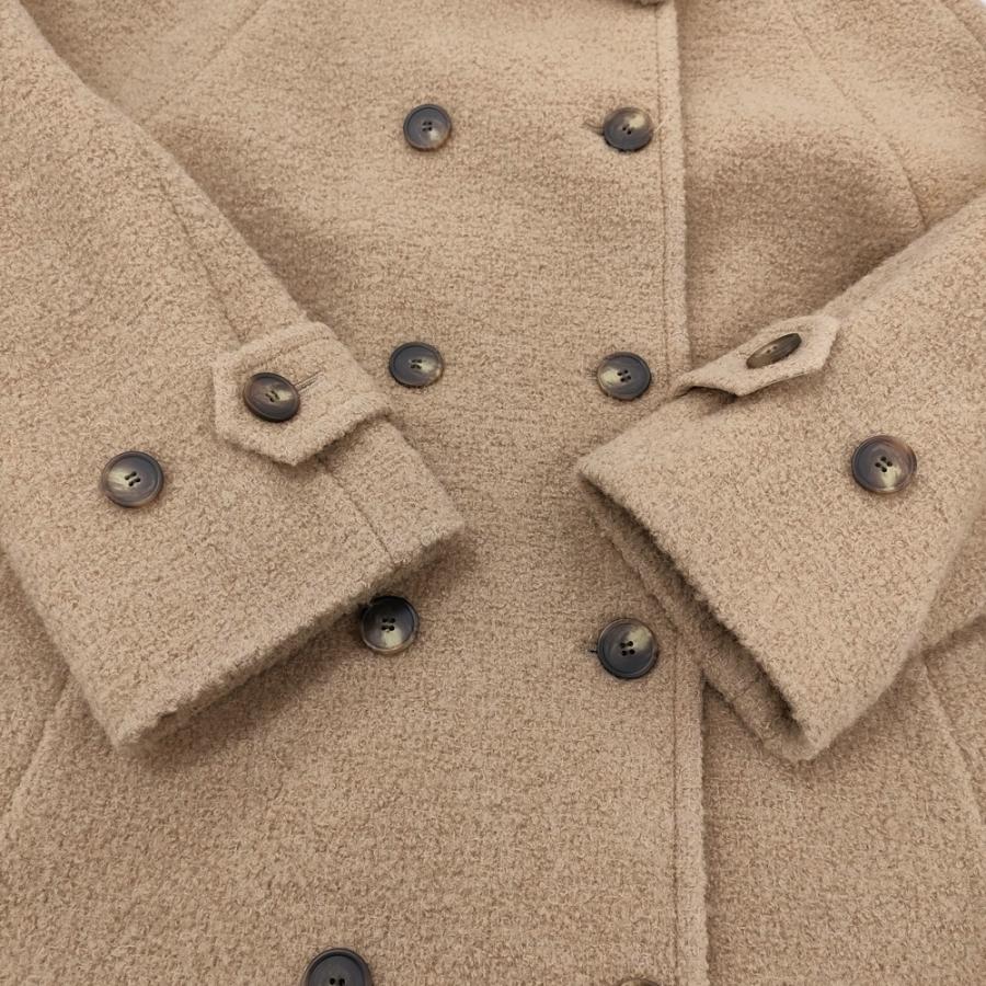theory luxe ULLI BOUCLE ブークレ サイズ38 コート ベージュ セオリー