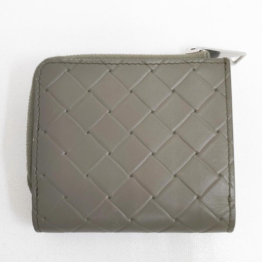 BOTTEGA VENETA イントレチャートスクエア ジップアラウンドウォレット