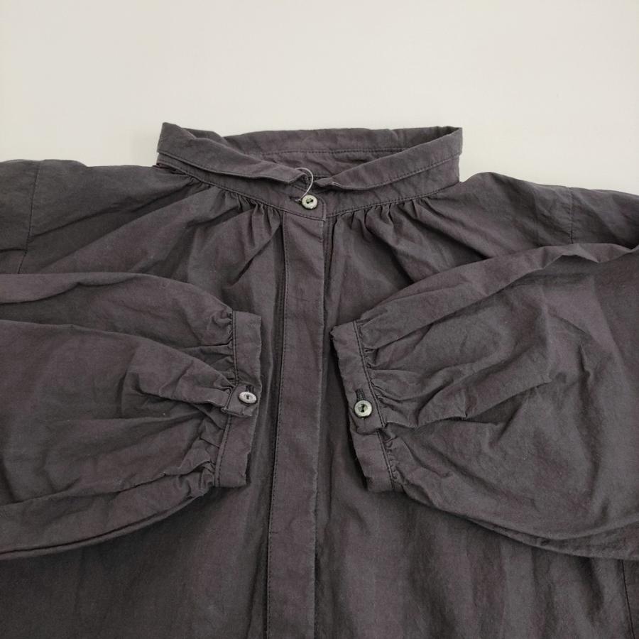 nest Robe コンパクトカラーギャザーワンピース 定価34100円 ワンピース インクブラック ネストローブ 6-0304M 282145_3