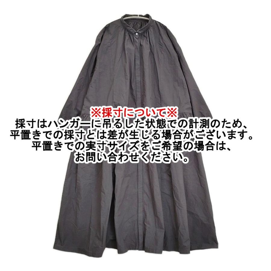 nest Robe コンパクトカラーギャザーワンピース 定価34100円 ワンピース インクブラック ネストローブ 6-0304M 282145_6