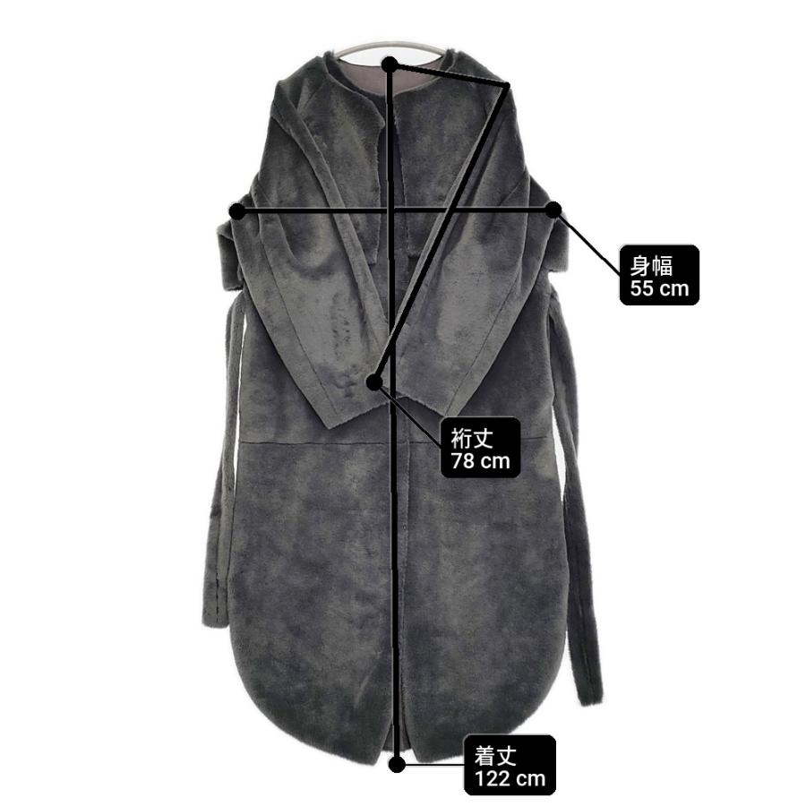Ameri VINTAGE MANY WAY USEFUL BOA COAT 3WAY 定価33000円 リバーシブル コート ブルーグレー アメリヴィンテージ 6-0309T 282459_7