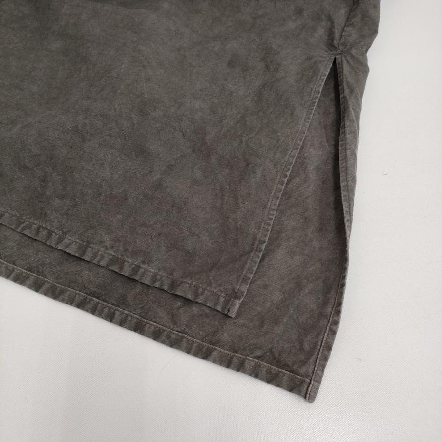 GASA*（ガサ） gasa 灰色の人 天然染めドレス 定価79200円 サイズL