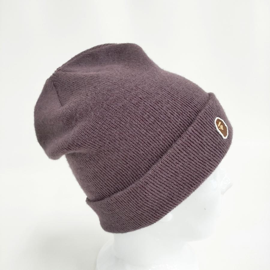 BAPE/A BATHING APE アクリルビーニー ニット帽 001CPH701001M ニット