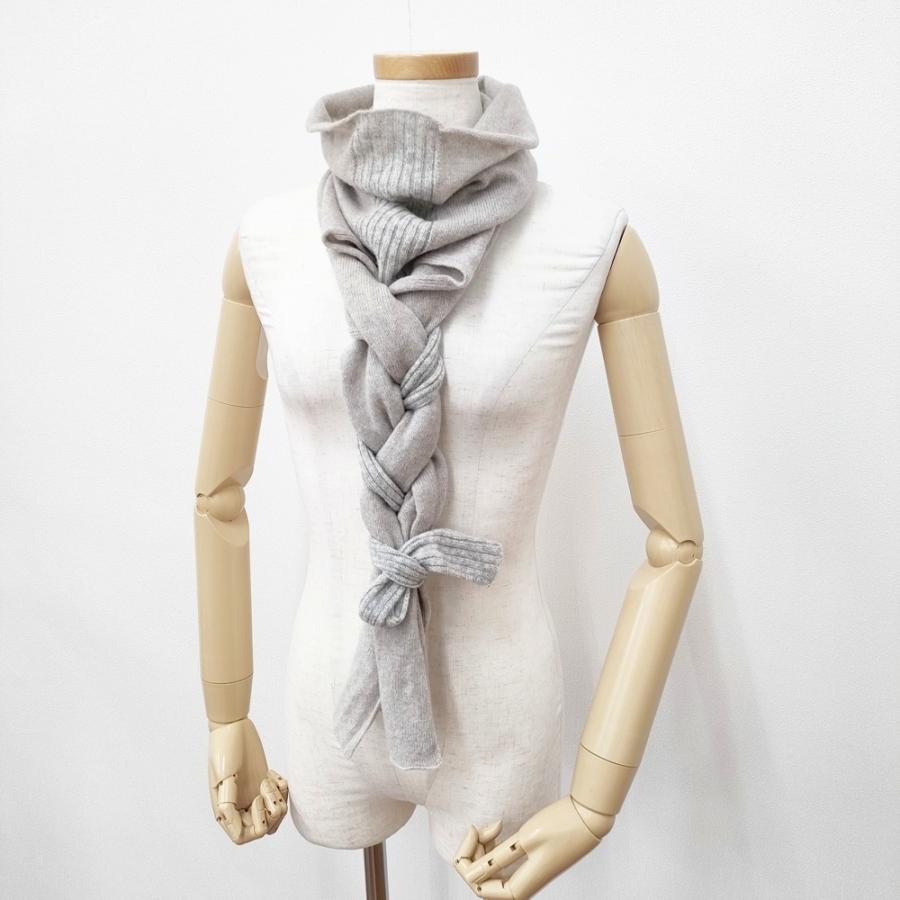 Vlas Blomme ウールカシミヤ ネックウォーマー ストール カシミア