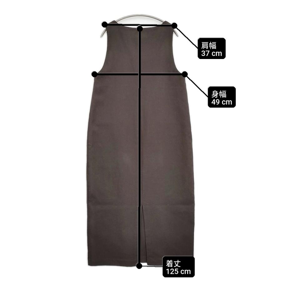 新品archi(アーキ)ノースリーブワンピース archi Dry Wool S/L Onepiece サイズM 定価39600円 AW25-A2 ウール
