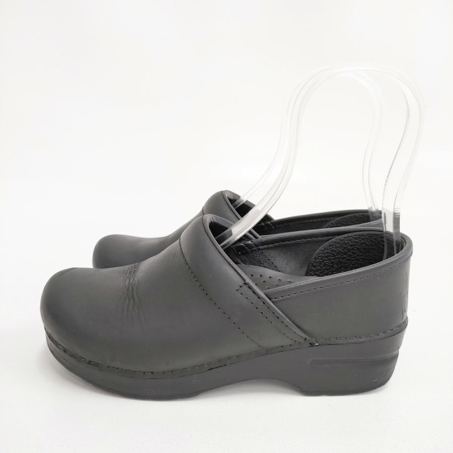 新品・未使用/ダンスコ ROBBIE/ブラック/ EU36(23~23.5) dansko Professional プロフェッショナル サイズ36 レザー 厚底 サボ