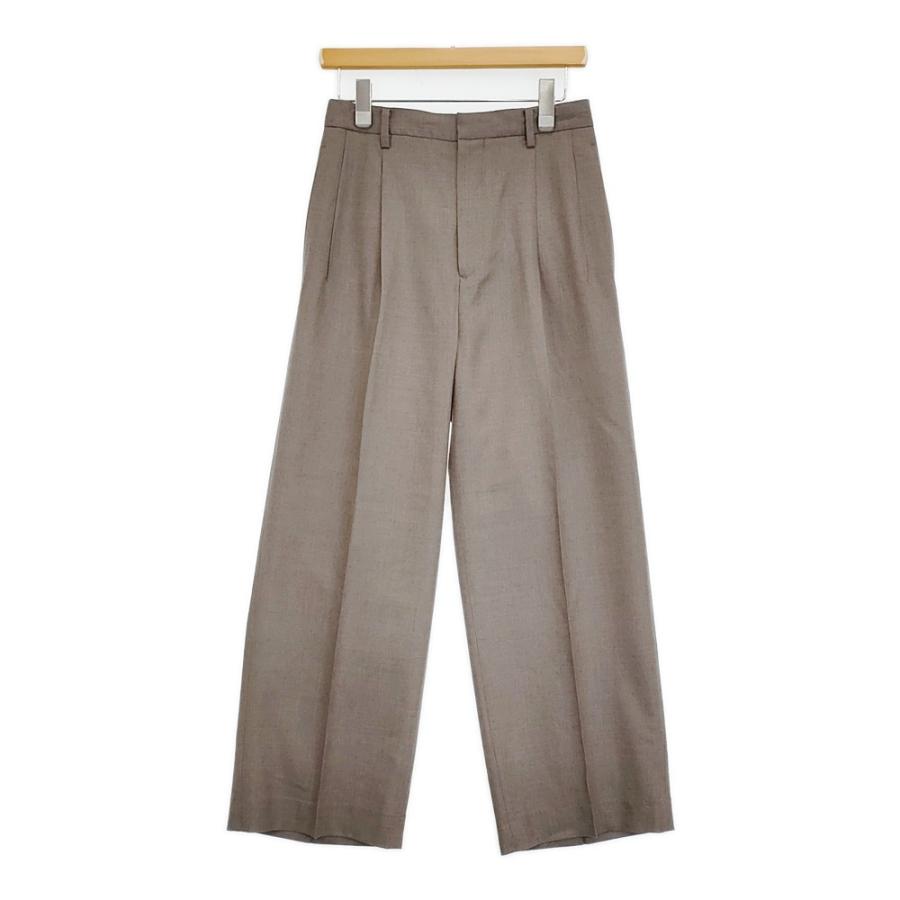 AURALEE（オーラリー） AURALEE SUPER LIGHT WOOL TWO-TUCK SLACKS 1