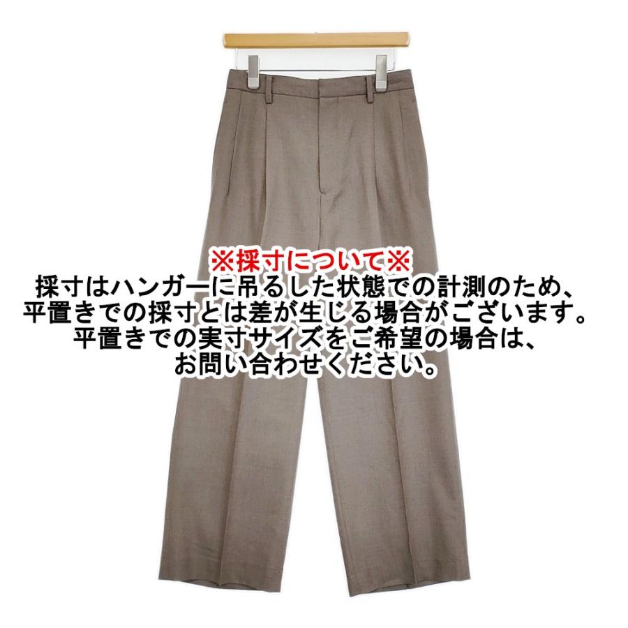 AURALEE（オーラリー） AURALEE SUPER LIGHT WOOL TWO-TUCK SLACKS 1