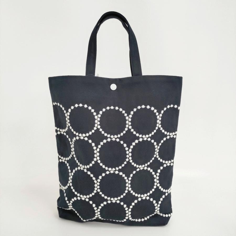 ミナペルホネン キャンパストートバッグ mina perhonen（ミナペルホネン） 未使用品 kanssa tote M tambourine