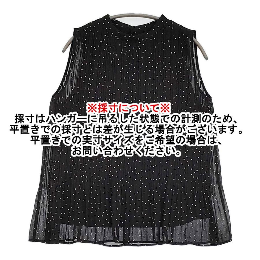 PLST（プラステ） 新品 シフォンプリーツブラウス サイズM 