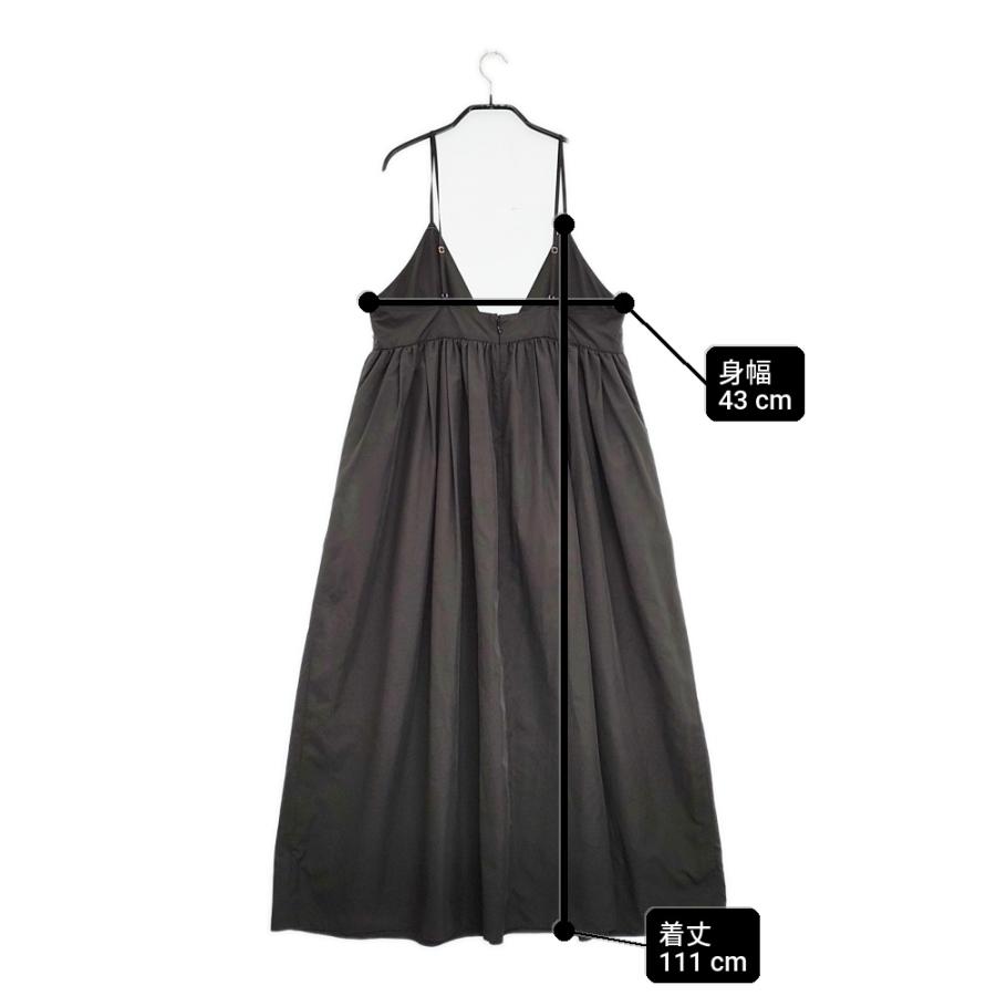 スローブイエナ　タフタギャザーキャミワンピース 38 SLOBE IENA タフタギャザーキャミワンピース サイズ38 定価13200円