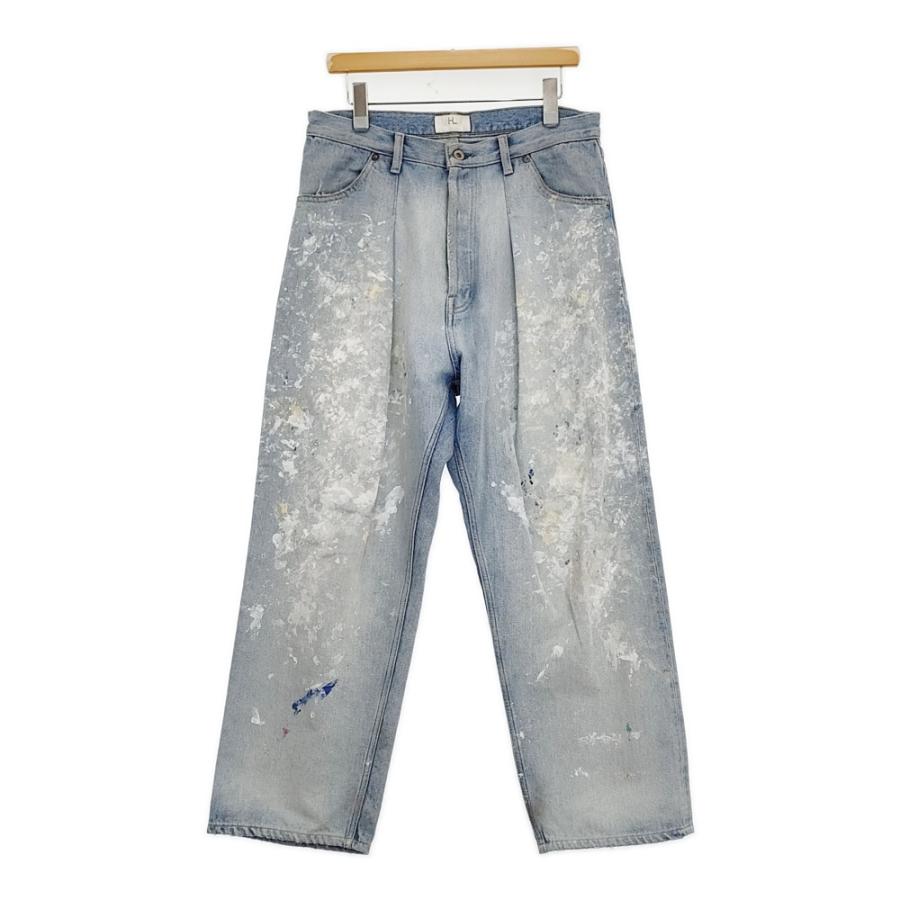 パンツ HERILL Denim Tuck Splash4PK HERILL HL Denim Splash Tuck 4PK 1 ペンキ加工デニムパンツ サイズ3