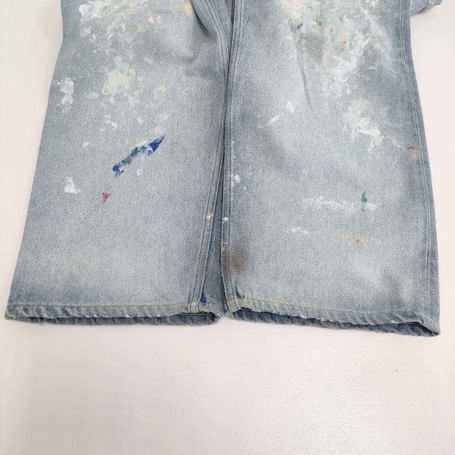 HERILL HL Denim Splash Tuck 4PK 1 ペンキ加工デニムパンツ サイズ3