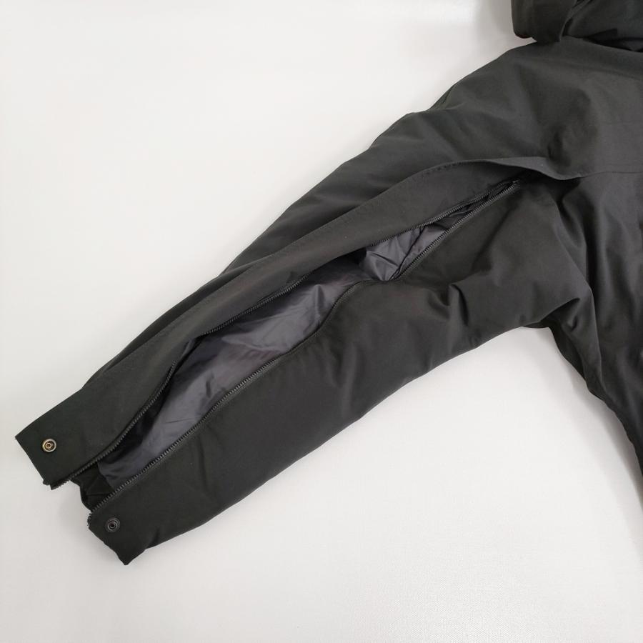 s'yte Yohji Yamamoto/TAION YOKE SLEEVE DOWN PARKA ダウンジャケット 25AW ブラック サイトヨウジヤマモト/タイオン 6-0509A 286752の画像