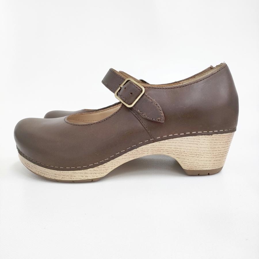 dansko Lilah Oiled Pull Up リラ メリージェーン 39 サボ ワン