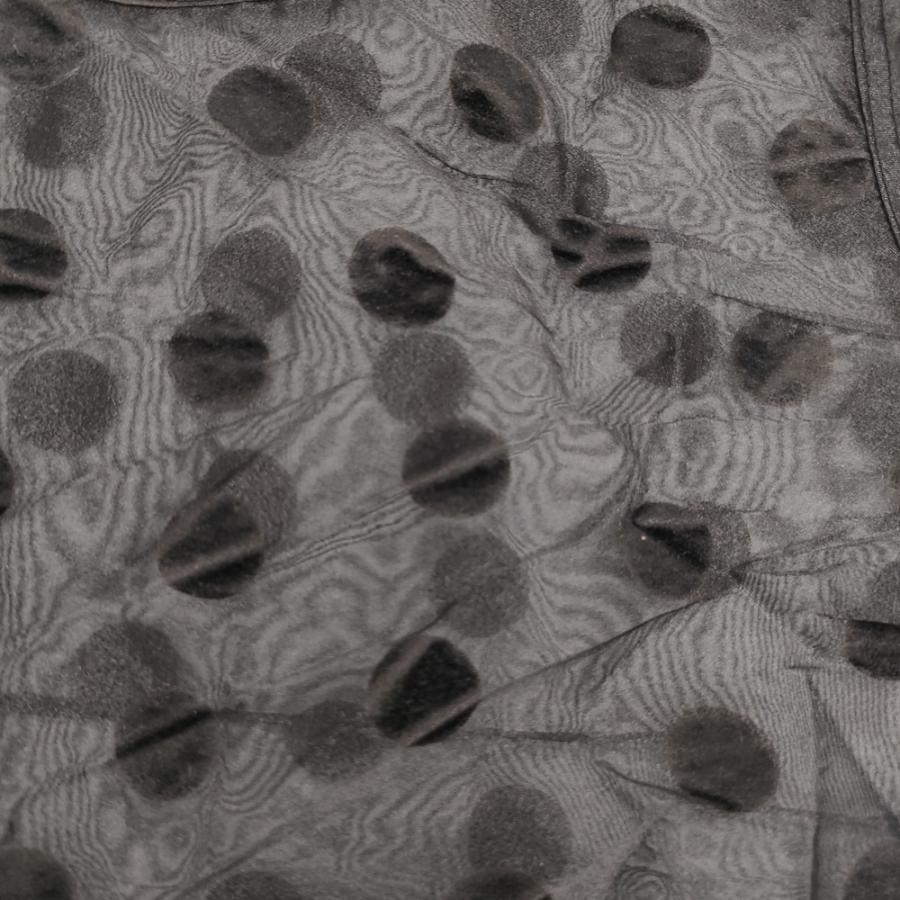 tricot COMME des GARCONS シワ加工 ドット ノースリーブ シアー