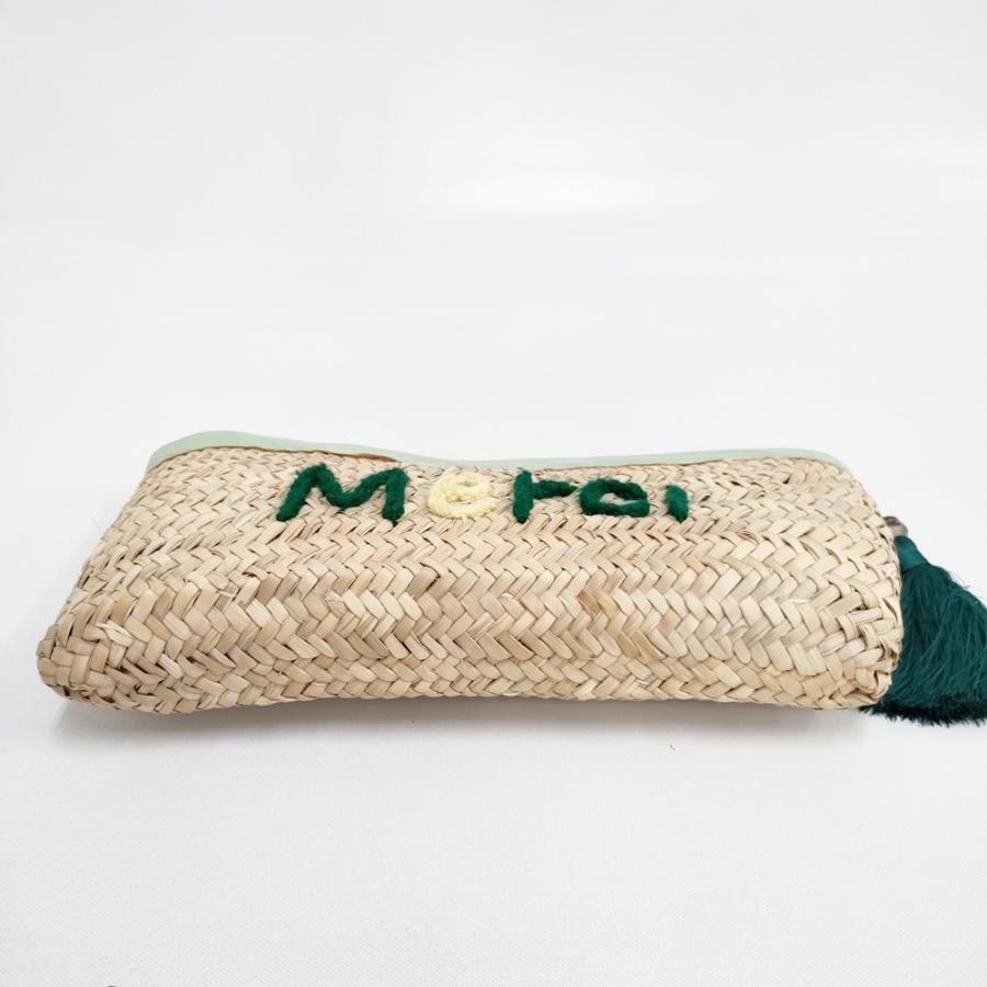 dear Morocco ディアモロッコ Merci 刺繍 タッセル かごバッグ