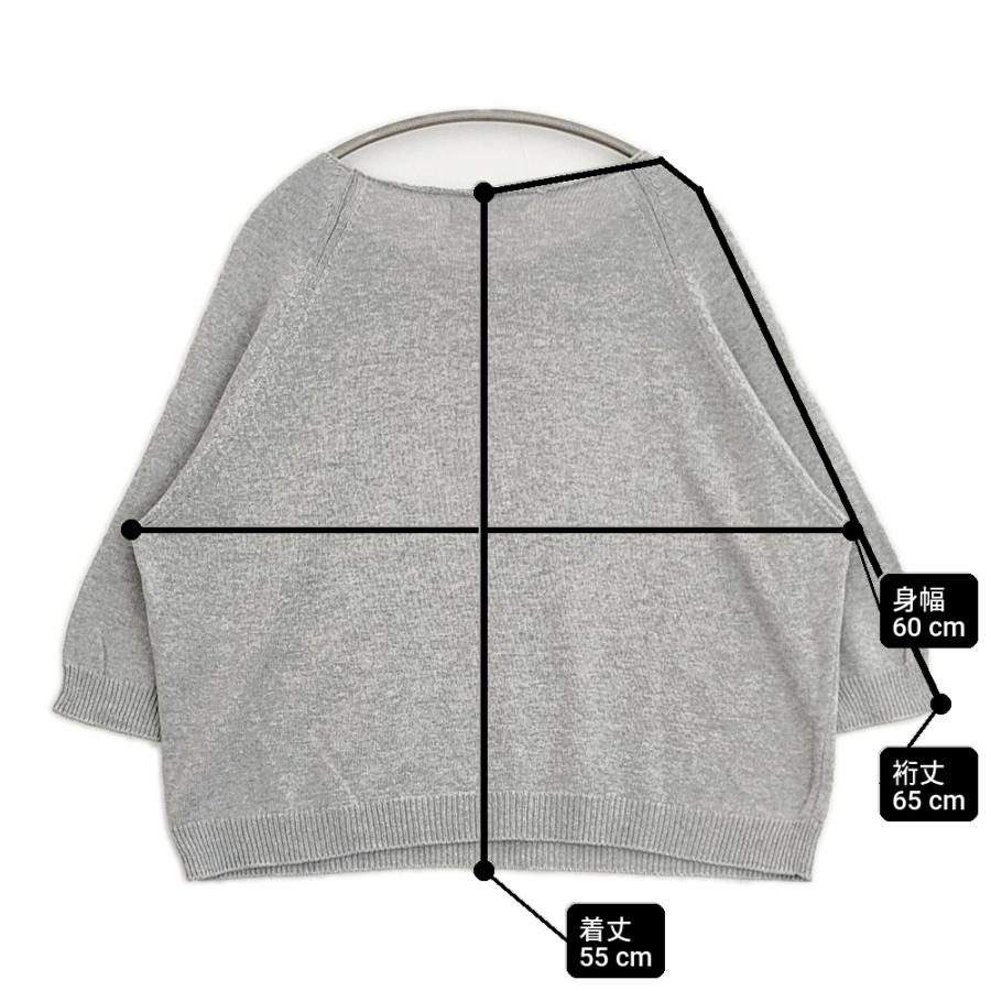 evam eva（エヴァムエヴァ） evam eva dry cotton raglan pullover 