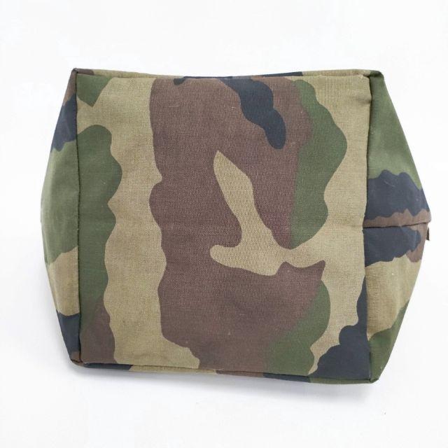 Herve Chapelier カモフラージュ柄 ショルダーバッグ Herve Chapelier 925W カモフラージュ ナイロン舟型ショルダーL 迷彩