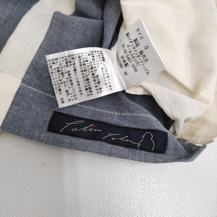 美品 パラスパレス ドルマン シャツ ブラウス チェック 秋間道 Pal'las Palace（パラスパレス） ドルマンシャツ 秋間道 格子チェック