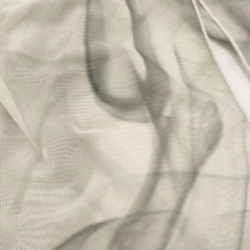Ameri VINTAGE CURL OF SMOKE SHEER DRESS インナーワンピース付