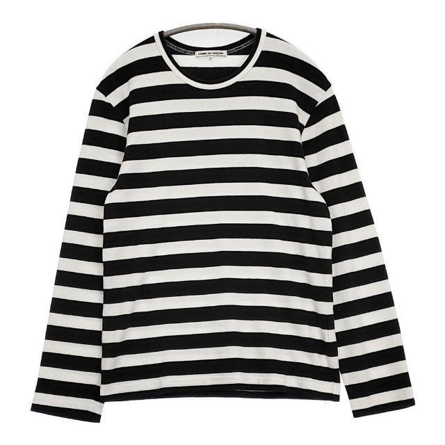 COMME des GARCONS ボーダー サイズS 長袖Tシャツ カットソー ロンT