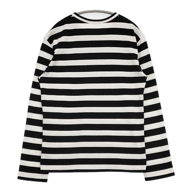 コムデギャルソンコムデギャルソン 今期春夏新品 マルチボーダー 長袖カットソー COMME des GARCONS ボーダー サイズS 長袖Tシャツ カットソー ロンT