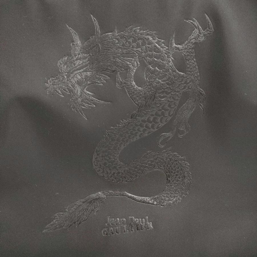 Jean Paul Gaultier 美品 希少 ドラゴン 龍 トートバッグ ブラック