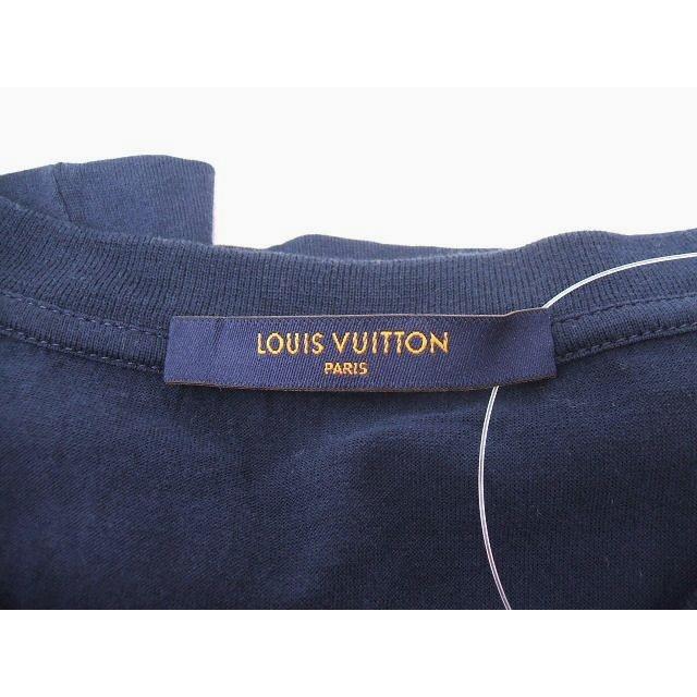 LOUIS VUITTON VCCM09 カットソー サイズ5L 半袖Tシャツ ネイビー LOUIS VUITTON VCCM09 カットソー サイズ5L 半袖Tシャツ ネイビー